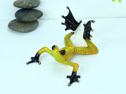 Frogman-Bronze Sculpture "Sunbather" by Tim Cotterill limited Edition