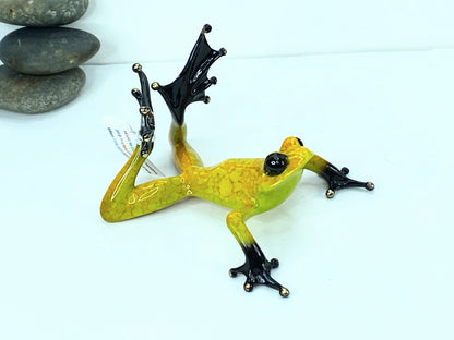 Frogman-Bronze Sculpture "Sunbather" by Tim Cotterill limited Edition