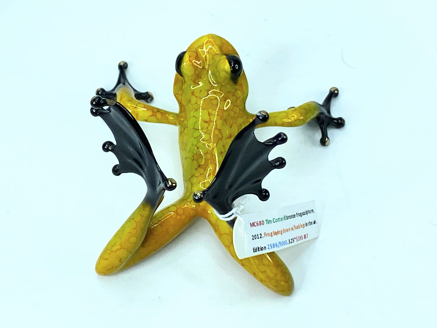 Frogman-Bronze Sculpture "Sunbather" by Tim Cotterill limited Edition