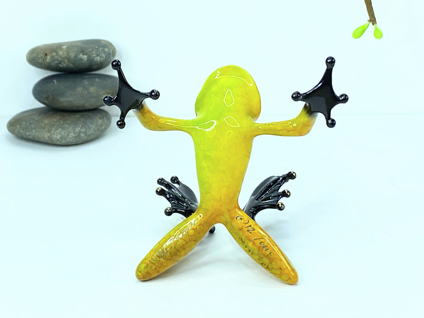 Frogman-Bronze Sculpture "Sunbather" by Tim Cotterill limited Edition