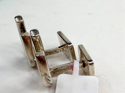 Tiffany & Co Sterling Silver Horseshoe Cufflinks Equestrian SS281