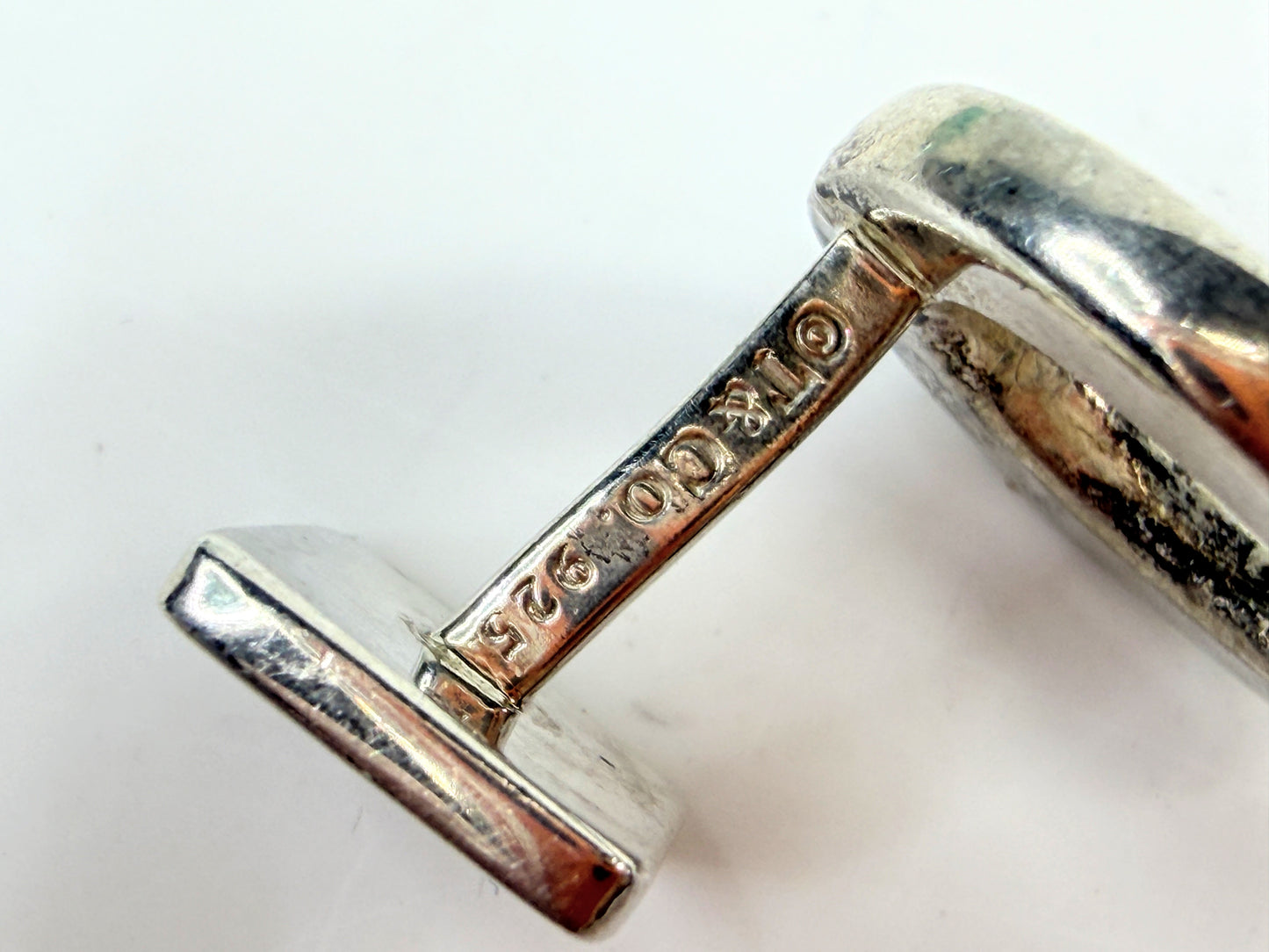 Tiffany & Co Sterling Silver Horseshoe Cufflinks Equestrian SS281