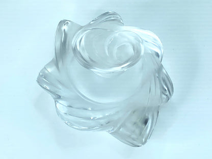 Lalique Crystal Samoa (Modern Wave) with stopper perfume bottle