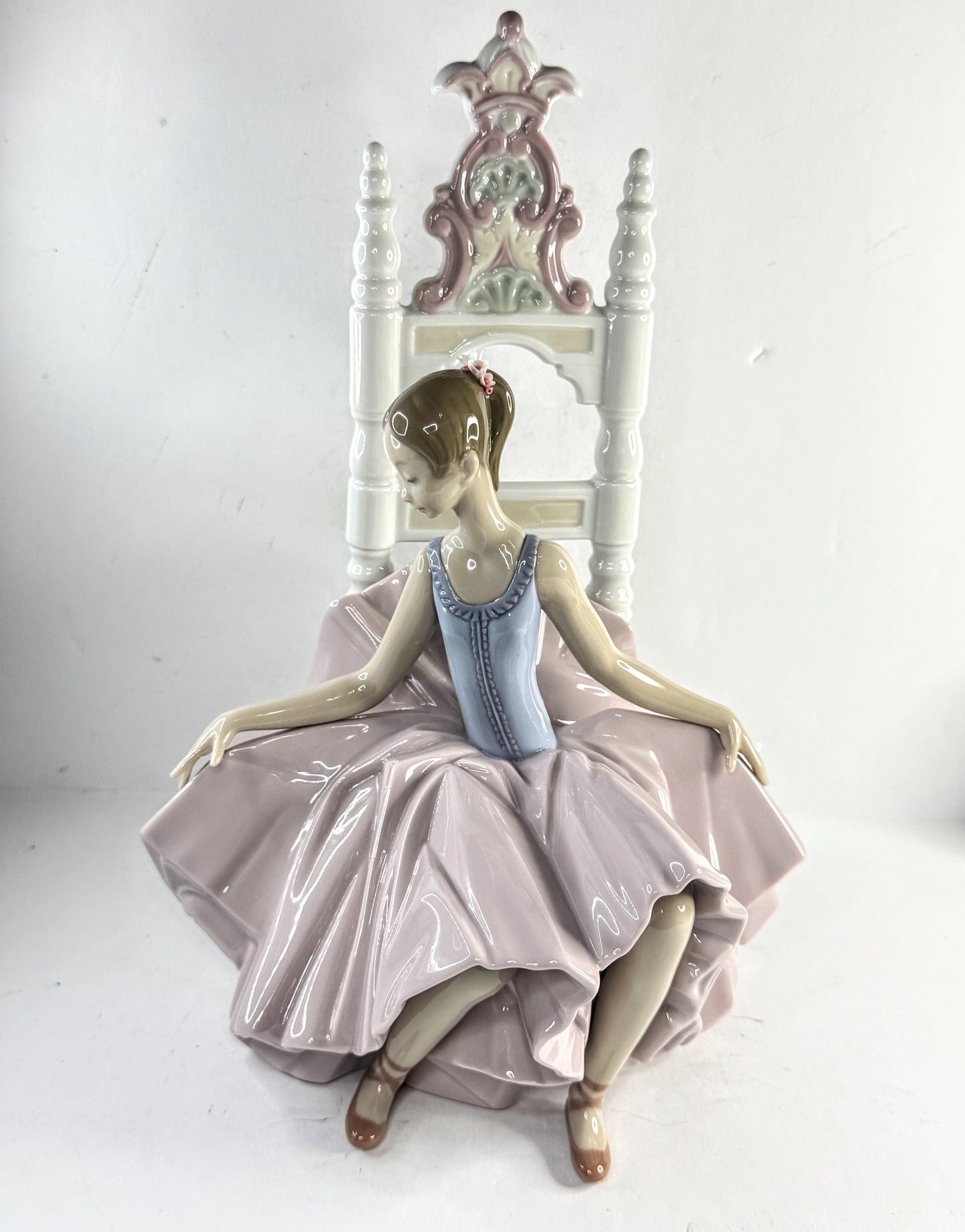 Vintage Lladró "After The Show Ballerina"Figurine 6484G Spain Mint A963