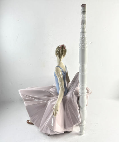 Vintage Lladró "After The Show Ballerina"Figurine 6484G Spain Mint A963