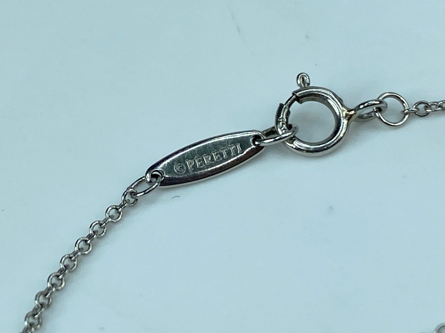 Tiffany & Co. Platinum 950 Diamond by The Yard Bracelet 7.25" 1.3g JR328