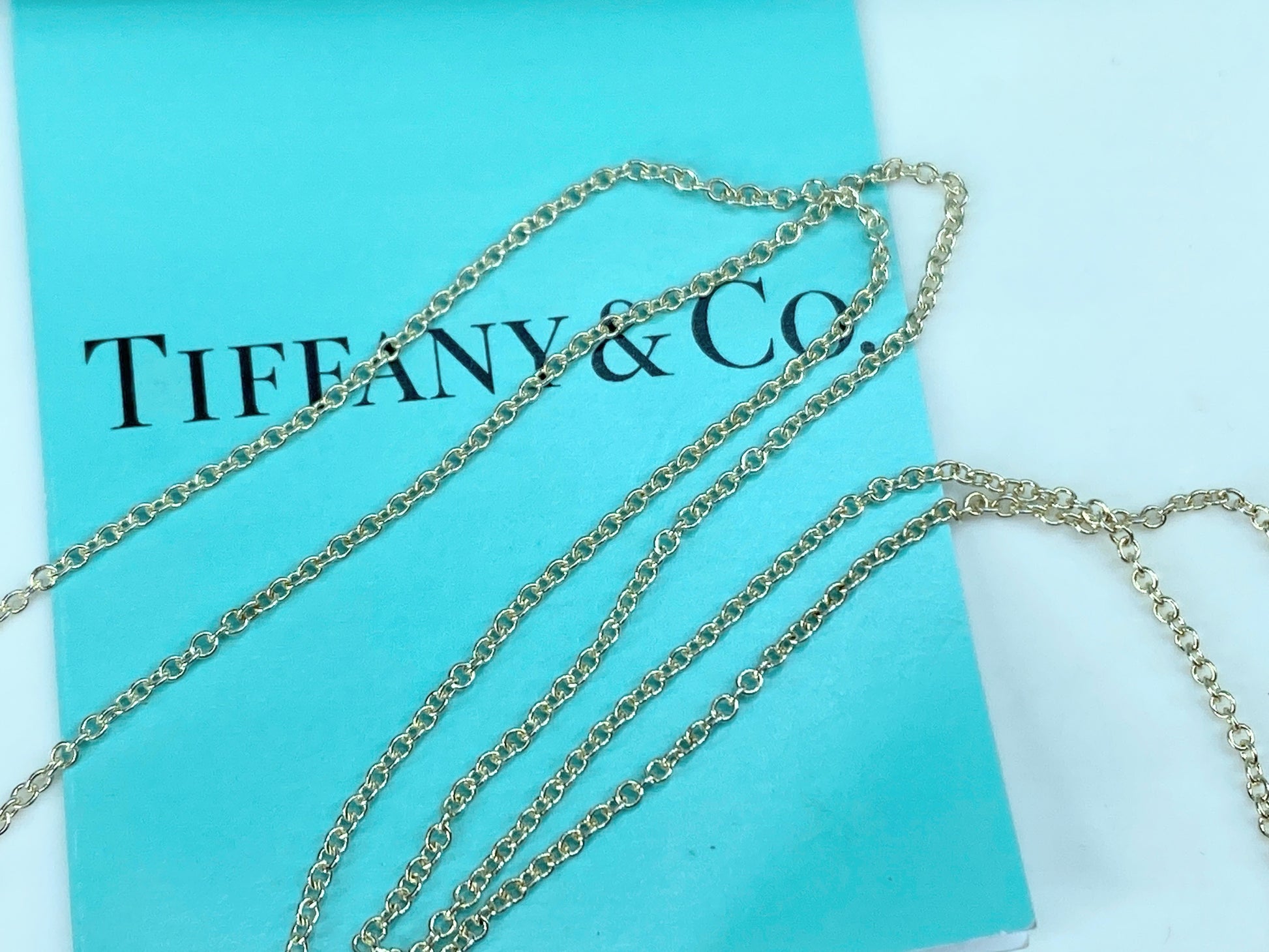 Tiffany & Co Sterling Silver Atlas Circle Necklace sterling 925 6.1g JR330