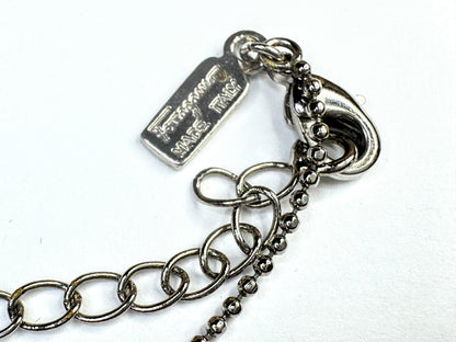 Vintage Salvatore Ferragamo Crystal Gancini & Handbag Necklace 16" 8.7g GS825