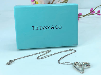 Tiffany & Co. Paloma Picasso Zodiac Aries Necklace Sterling Silver 925 JR332