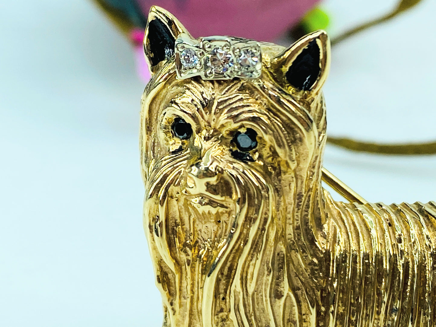 Sterling silver Cameo Opal openwork scroll pendant necklace 9.1g 24" JR995