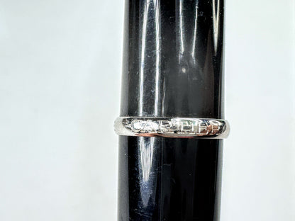 Cartier Diabolo Black Composite Rollerball Pen - Black with Silver Trim SS395