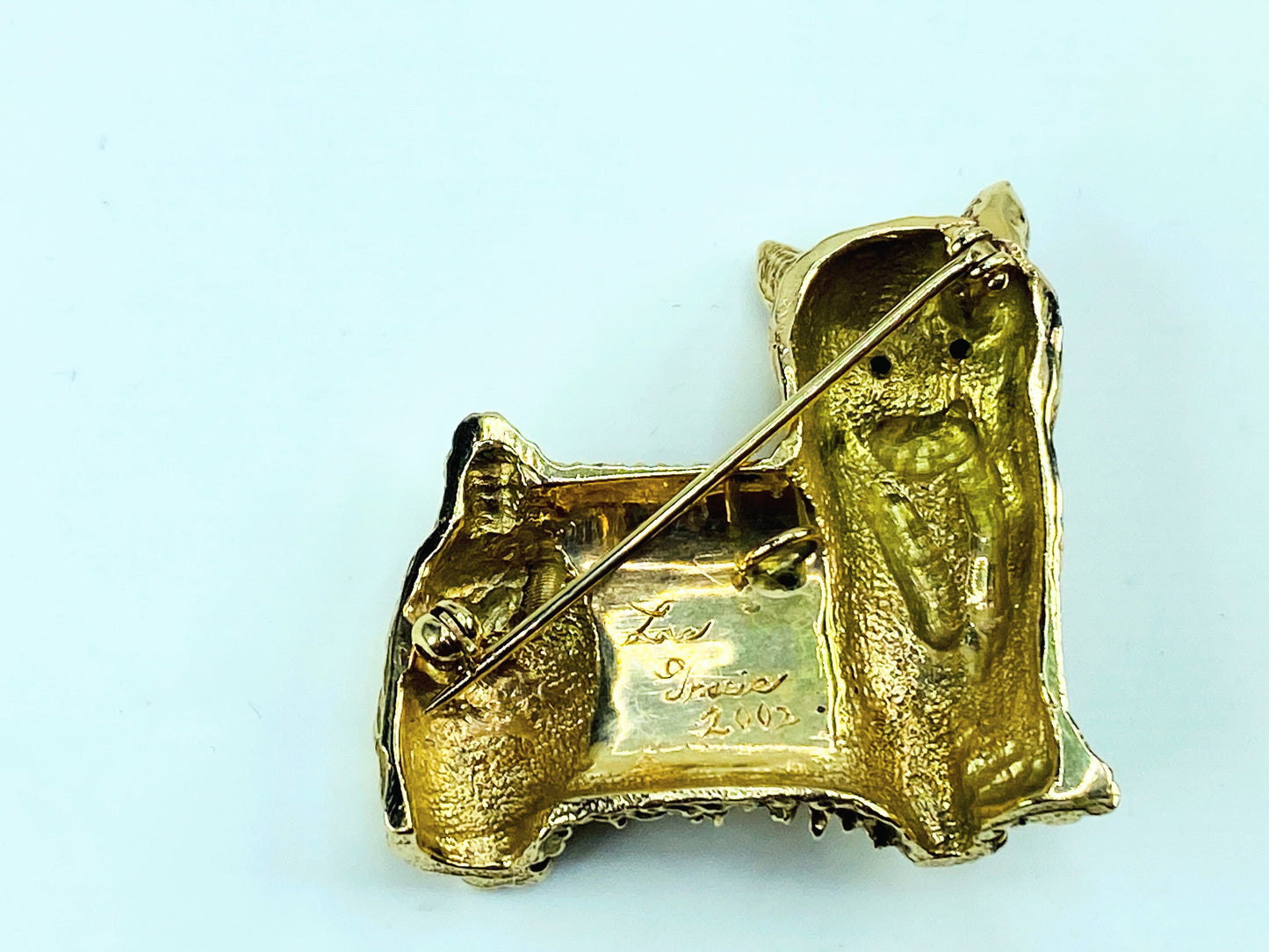 Sterling silver Cameo Opal openwork scroll pendant necklace 9.1g 24" JR995