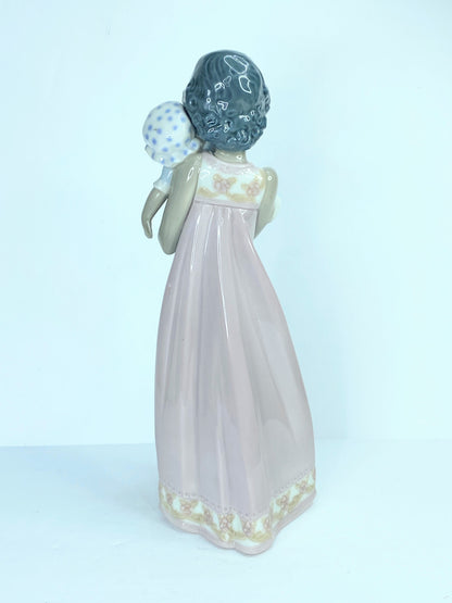 Baby Doll - Black Legacy Collection by Lladro Girl with the doll Mint 7.5" A117