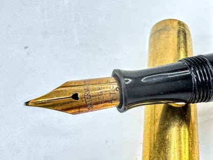 Antique Peter Pan Gold Filled Ring Top Fountain Pen SS397