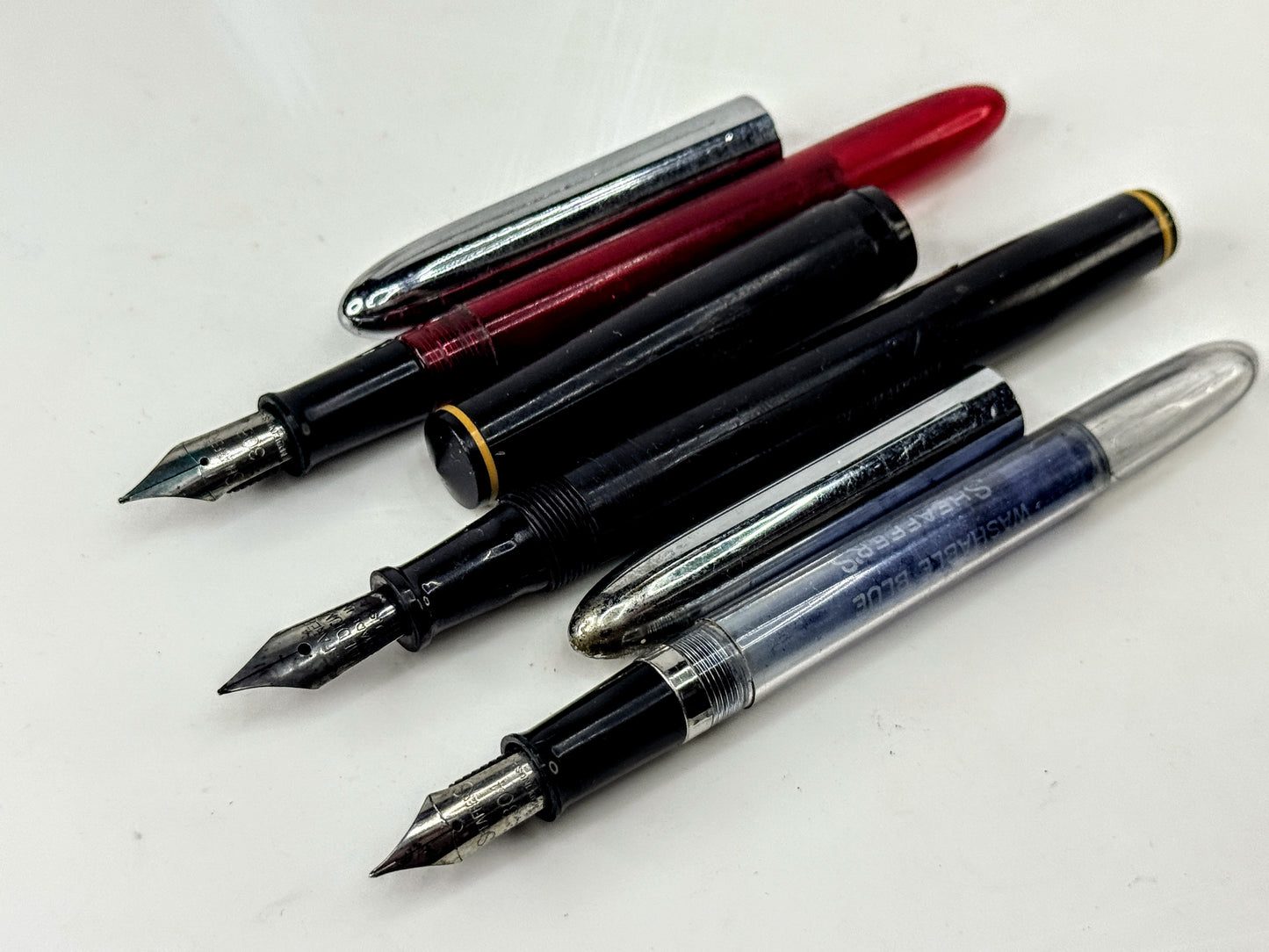 Vintage 60's Sheaffer 304 School Cartridge Fountain Pen Lot S399