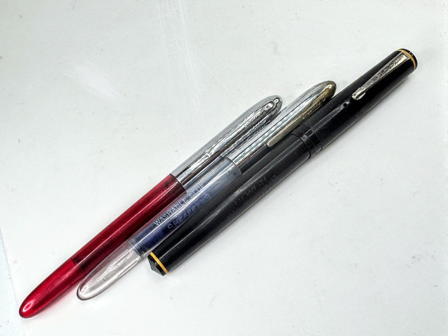 Vintage 60's Sheaffer 304 School Cartridge Fountain Pen Lot S399