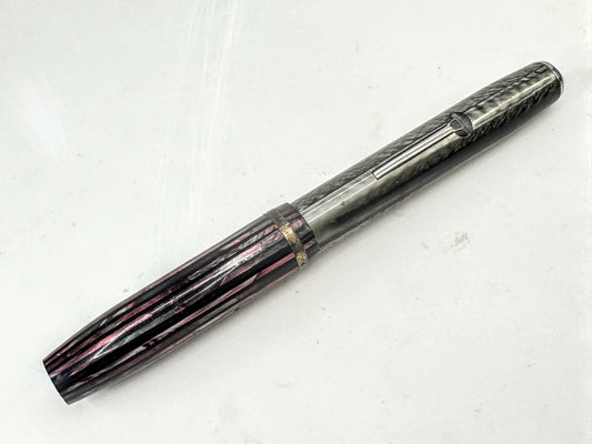 Vintage Esterbrook Two-Tone Lever Fountain Pen #2668 Firm Medium Nib SS404
