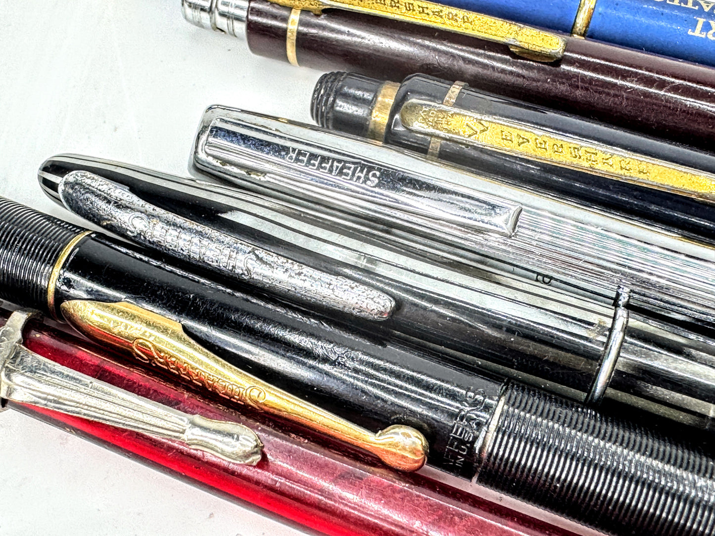 Assorted Estate Writing Instruments Pen and Mechanical Pencil Mix Lot SS413