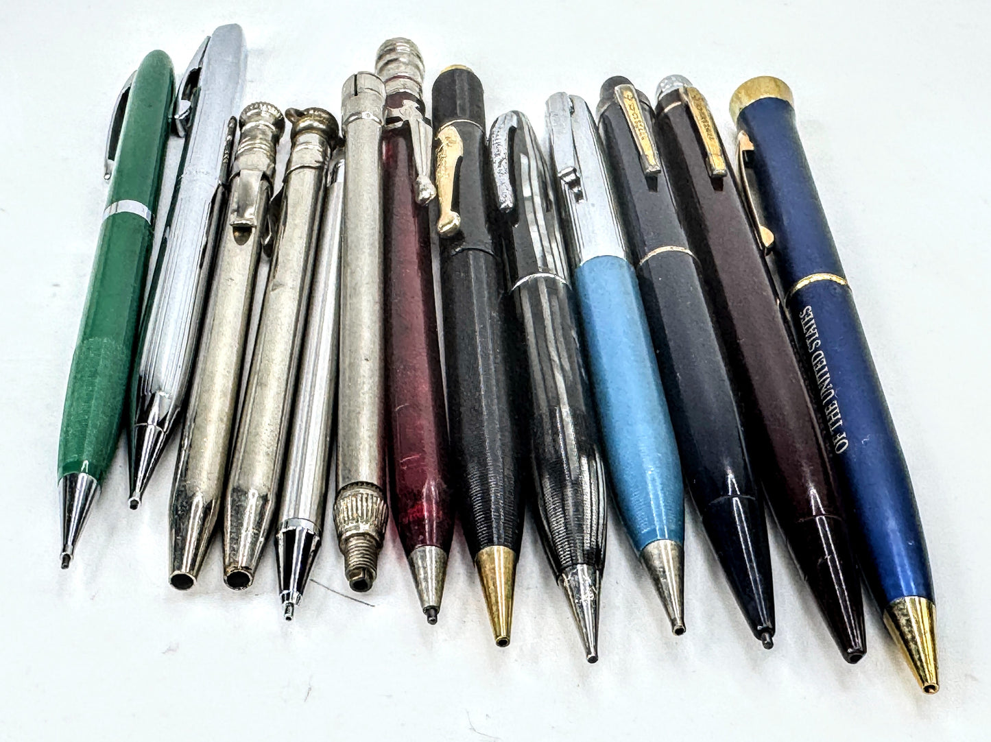 Assorted Estate Writing Instruments Pen and Mechanical Pencil Mix Lot SS413