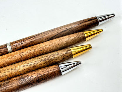 Vintage Dallmayr Wooden Writing Set 2 Pens & 2 Pencils Lot SS415