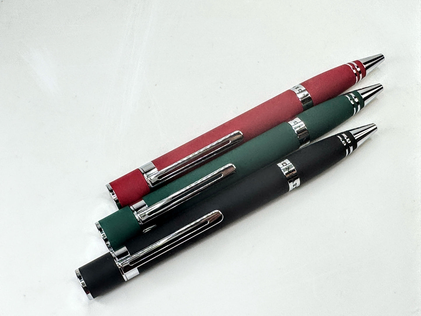Vintage Levenger Chroma Twister Stylus Ballpoint Pen Set SS414
