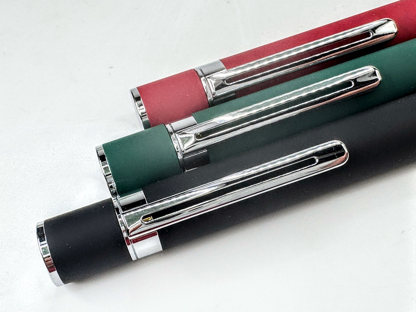 Vintage Levenger Chroma Twister Stylus Ballpoint Pen Set SS414