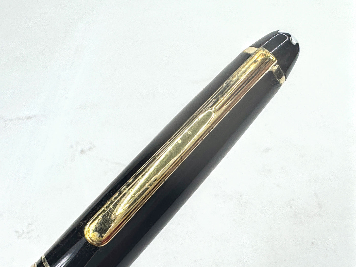 Vintage Montblanc Meisterstück Classique 164 Black Gold Ballpoint Box SS427
