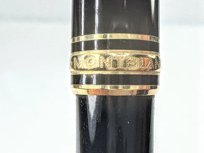 Vintage Montblanc Meisterstück Classique 164 Black Gold Ballpoint Box SS427