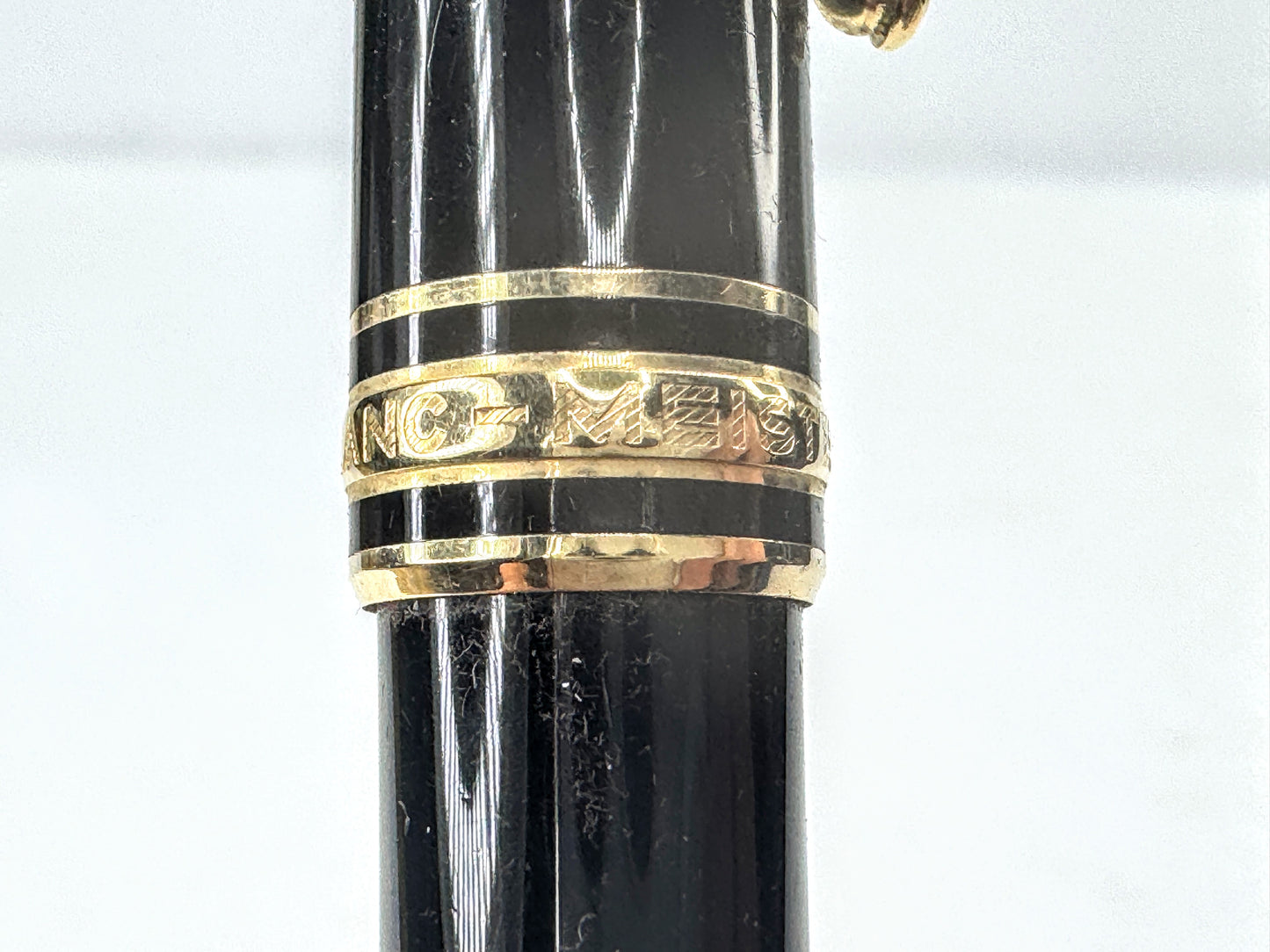 Vintage Montblanc Meisterstück Classique 164 Black Gold Ballpoint Box SS427