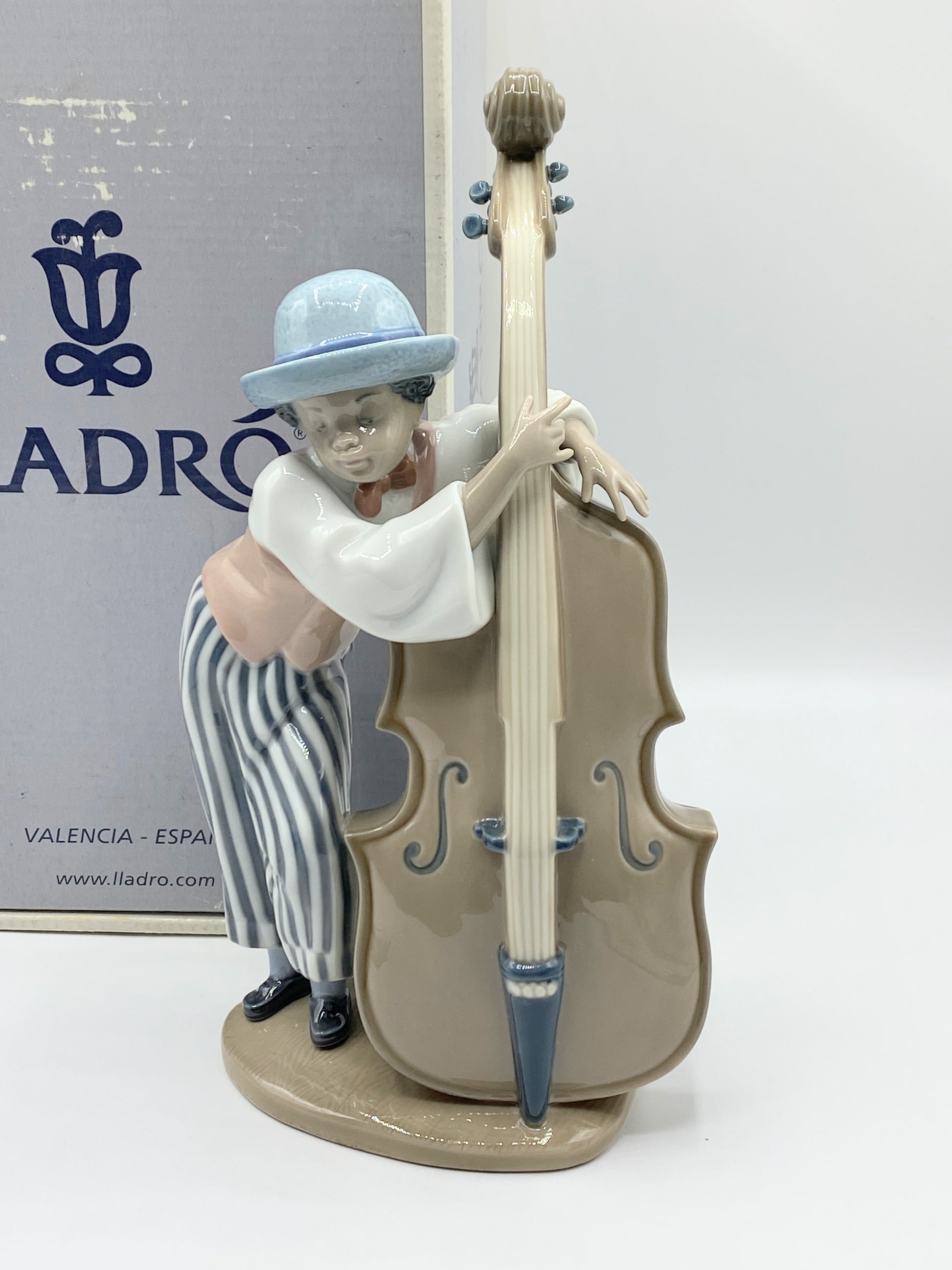 LLADRO 5834 Jazz Bass Black Legacy Collection with box A267