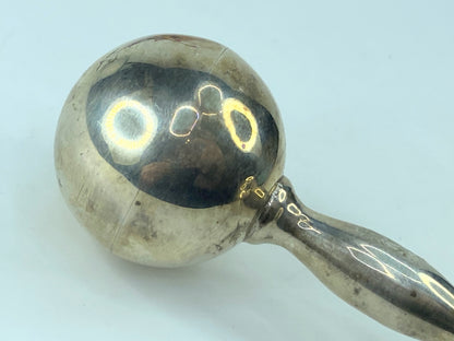 Tiffany & Co. Sterling Silver 925 Large Barbell Baby Rattle 52.3g SS41