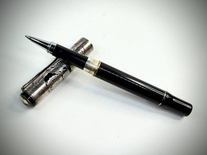 Vintage Sterling Silver Eagle Ballpoint Pen Made in U.S.A. SS304