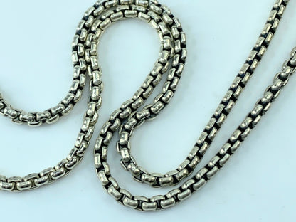 David Yurman Sterling Silver and 18K Yellow Gold Peridot Cookie Necklace JR369