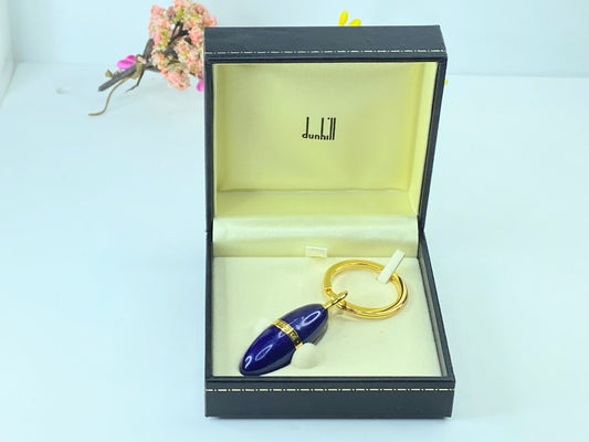 Rare Alfred Dunhill Key Ring/Keychain in original box GS412