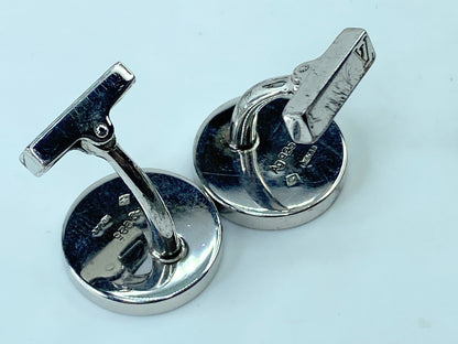Louis Vuitton Boutons De Manchette Fleur Monogram Cuffs + Damier Case GS414