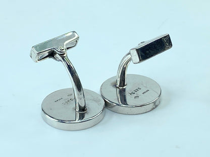 Louis Vuitton Boutons De Manchette Fleur Monogram Cuffs + Damier Case GS414