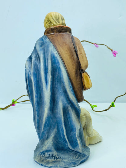 Goebel Hummel 7” Standing Shepherd With Sheep Nativity Figurine TMK-4 A445