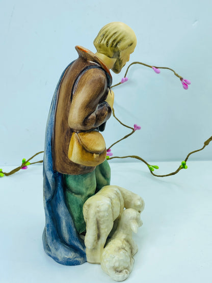 Goebel Hummel 7” Standing Shepherd With Sheep Nativity Figurine TMK-4 A445