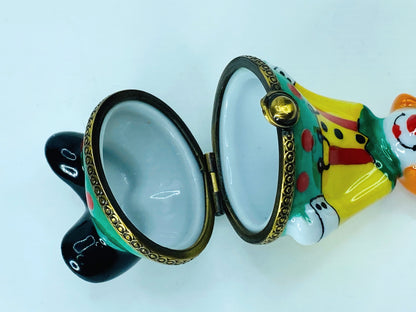 Numbered Clown Limoges Box for Collectors by Retired Limoges ML A458