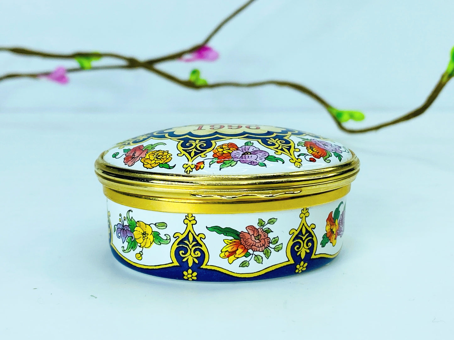 1996 Halcyon Days 'A Year to Remember' Annual Box 2.0" A464