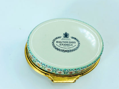Halcyon Days English Enamels A Year to Remember 1992 Trinket Box A465
