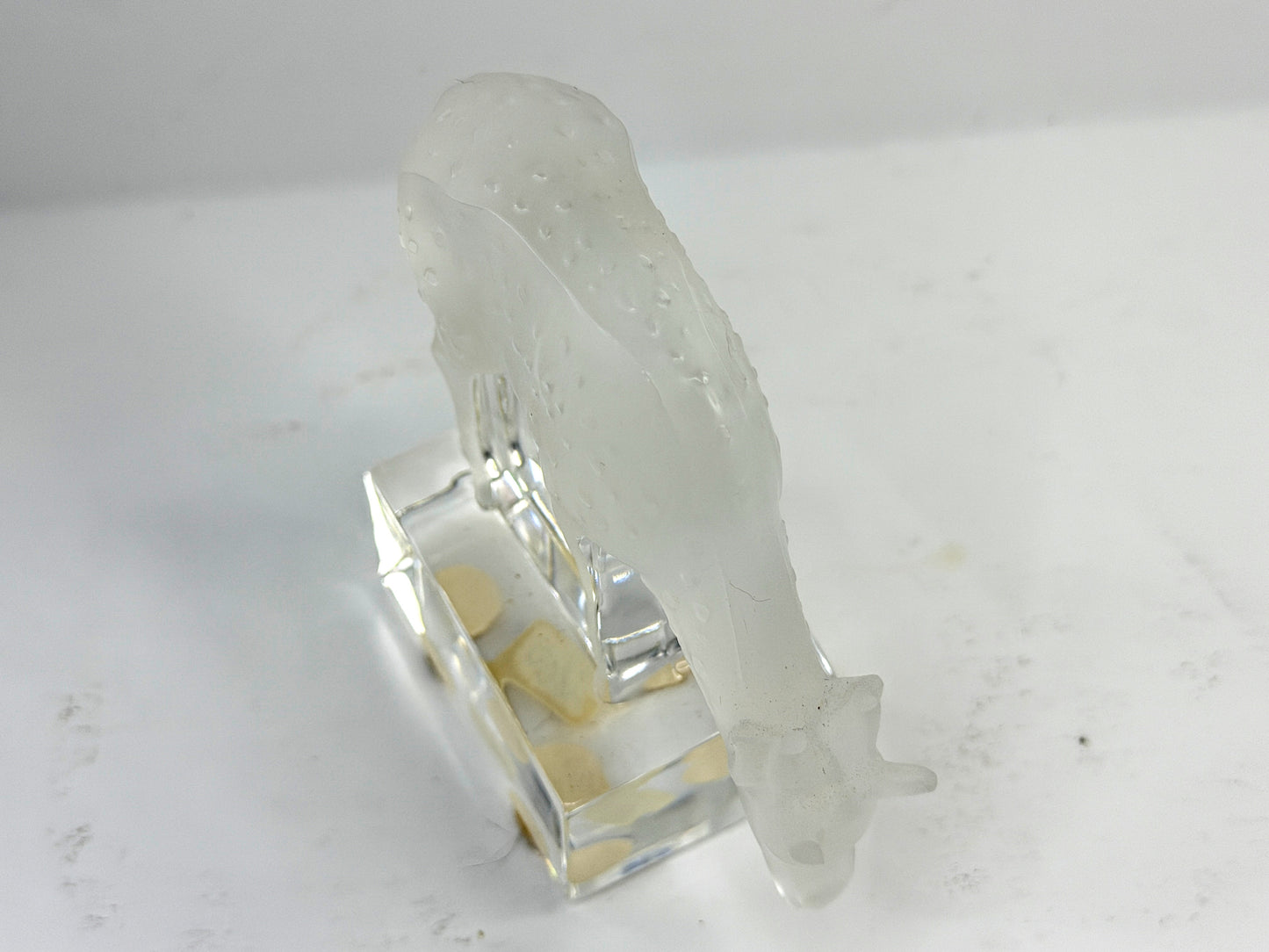 Vintage Lalique Crystal "Daim" Reclining Fawn Figurine A925