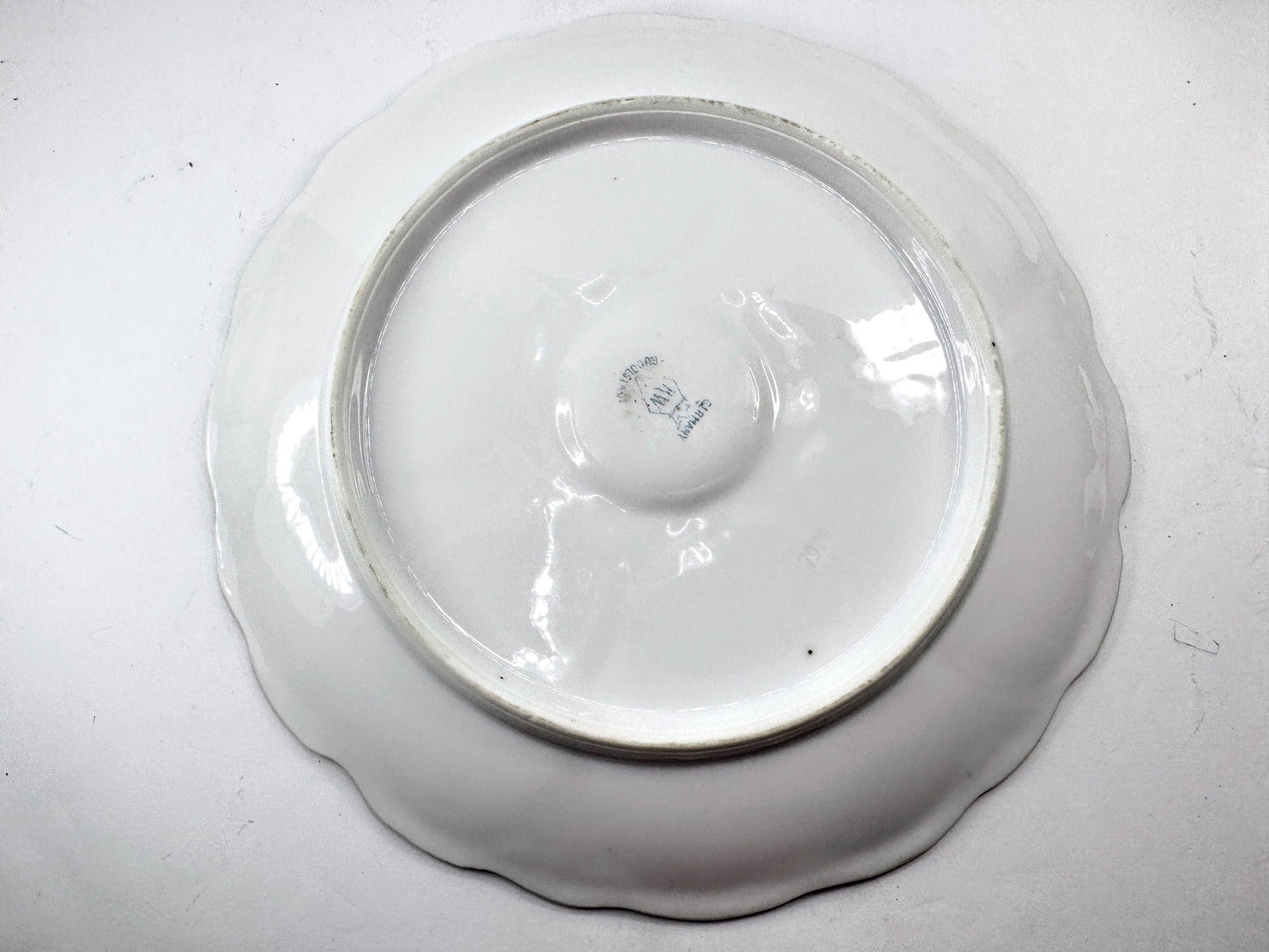 Antique Nippon Morimura Pink Floral Porcelain Six Well Oyster Plate A971