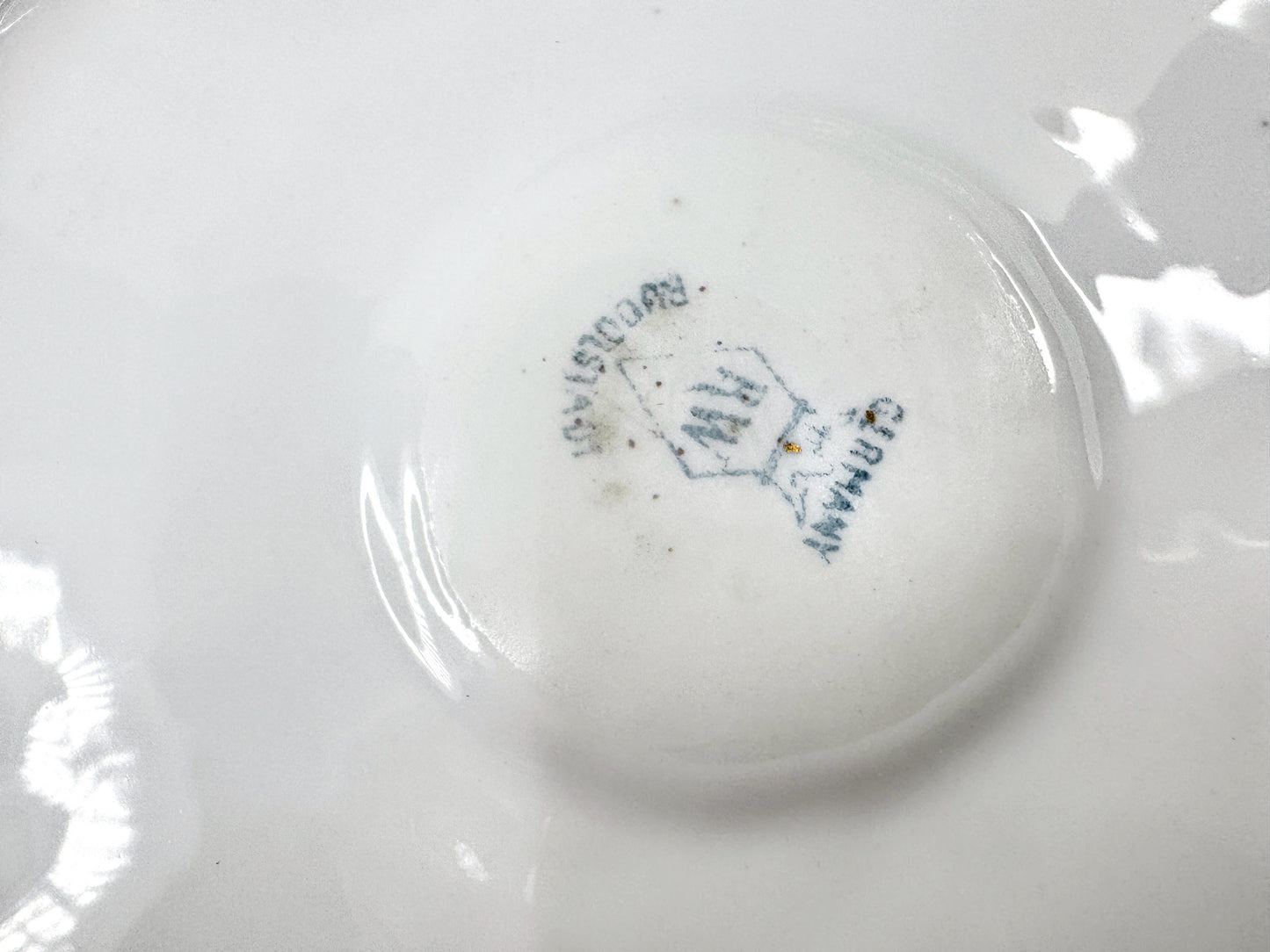 Antique Nippon Morimura Pink Floral Porcelain Six Well Oyster Plate A971