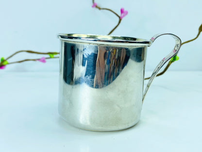 Early American Plain by WEB Sterling Silver Baby Cup pattern 520 31.2g SS102