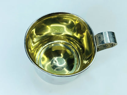 Early American Plain by WEB Sterling Silver Baby Cup pattern 520 31.2g SS102
