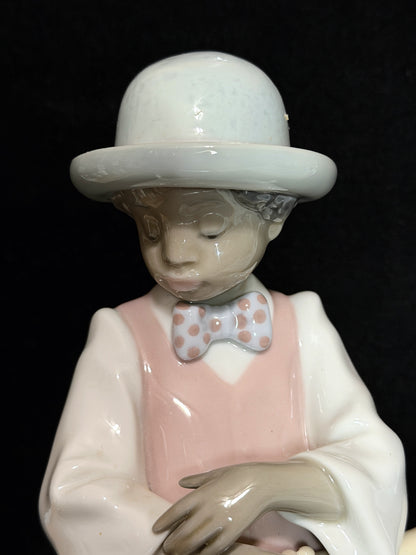 Vintage Lladró “Jazz Horn” #5832 band Black Legacy Figurine A922