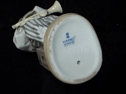 Vintage Lladró “Jazz Horn” #5832 band Black Legacy Figurine A922