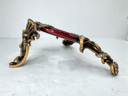 Vintage Edgar Berebi Jeweled Art Nouveau Vanity Magnifying Mirror SS384