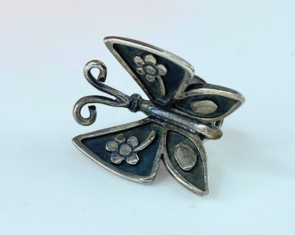 Retired James Avery Sterling Mariposa Butterfly pin brooch JR0001